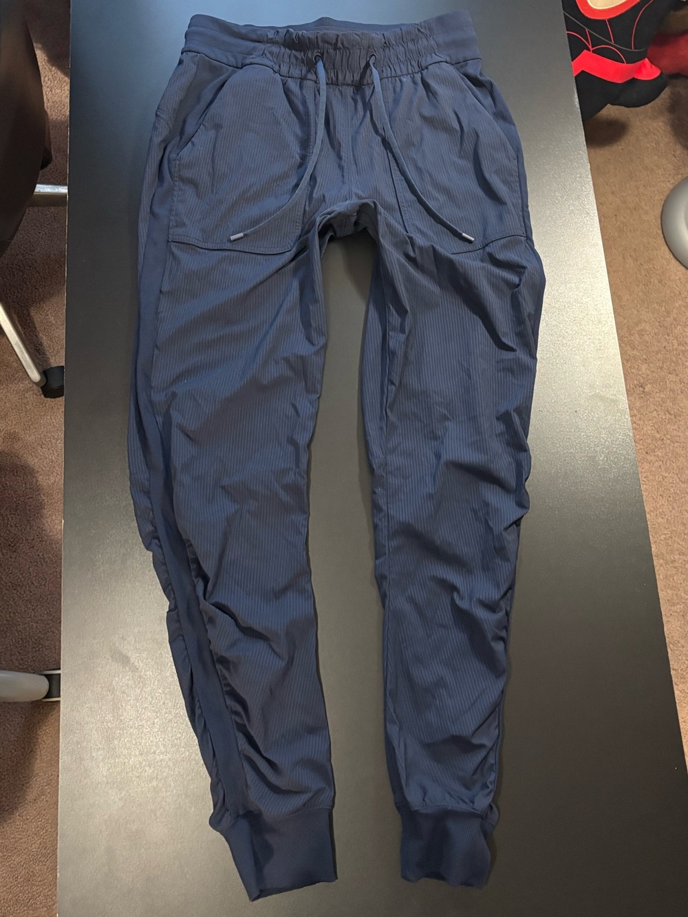 Navy Blue Lululemon Stretch High Rise Jogger size 6